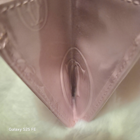 Carter\'s Elegant Pink Wallet  Embossed Wristlet